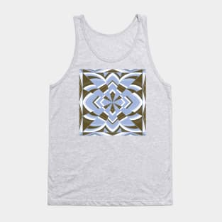 Hall of mirrors - smoky blue Tank Top